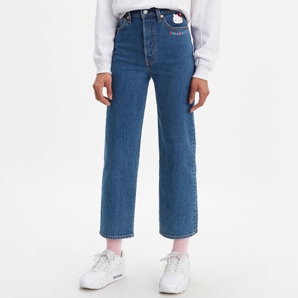 Levi's X Hello Kitty Ribcage Jeans / 27x27